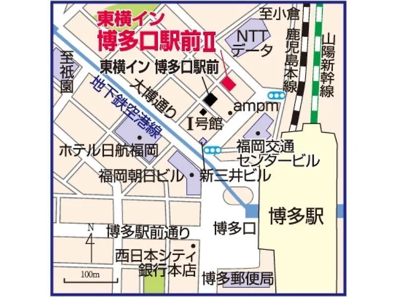 東横inn博多駅バスターミナル前 福岡市 3*,  日本